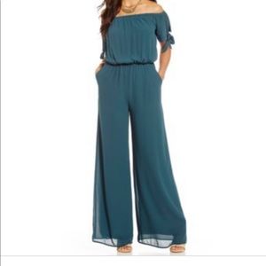 NWOT Gianni Bini Off the Shoulder Jumpsuit
